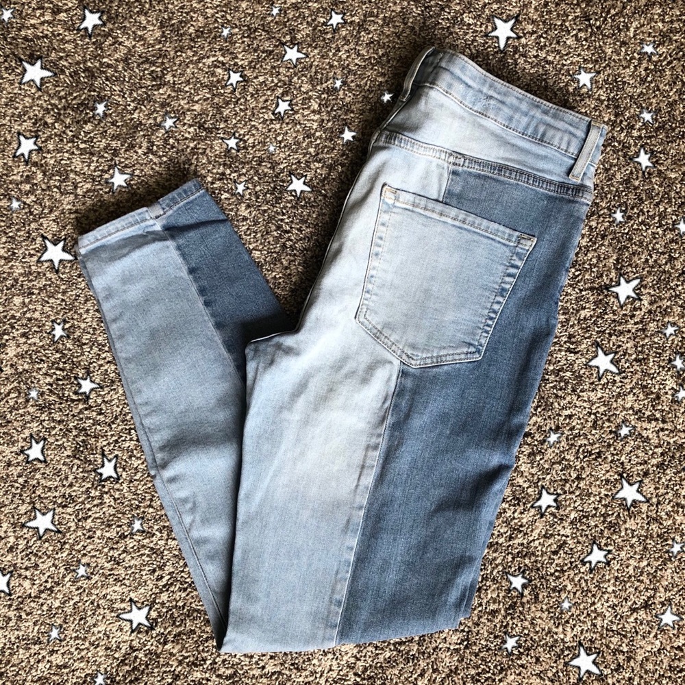 ✰ F21 Two Toned Skinny Jeans ✰